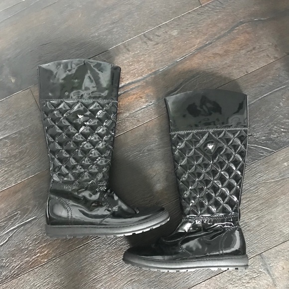 emporio armani rain boots